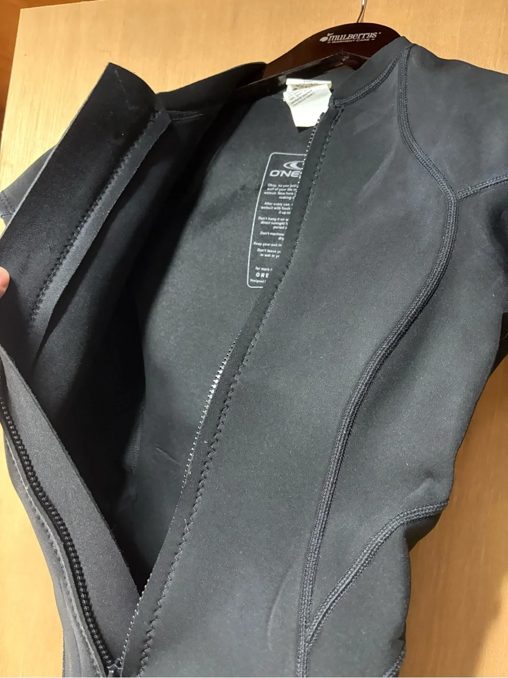 O'Neill Women's Short Sleeve One-Piece Wetsuit - Black
